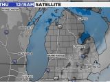Snow Cover Map Michigan Radar Satellite
