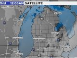 Snow Cover Map Michigan Radar Satellite