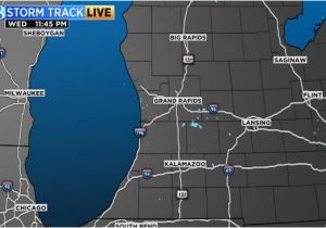 Snow Cover Map Michigan Radar Satellite