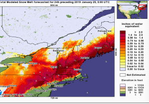 Snow Coverage Map Michigan Nerfc Snow Page