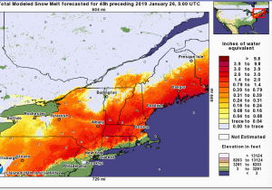 Snow Coverage Map Michigan Nerfc Snow Page