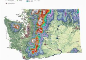 Snow Depth Map California Maps Mitchell Geography