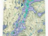 Snow Depth Map California Maps Mitchell Geography