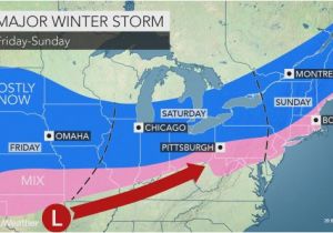 Snow Depth Map Michigan Snowstorms to Deliver One Two Punch to northeast This Week