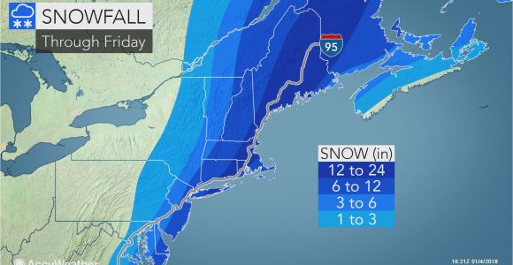 Snow Depth Map New England Snowstorm Pounds Mid atlantic Eyes New England as A Blizzard