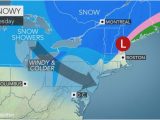 Snow Map Michigan nor Easter to Lash northern New England with Coastal Rain and Heavy