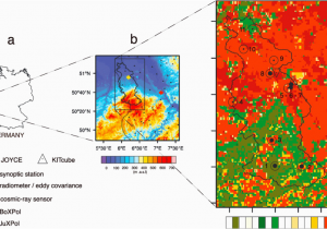 Soil Map Europe A Location B topographic and C Land Use Map Of the