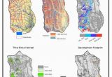 Solar Insolation Map Canada Spatial Data Layers Accounting for Watersheds solar