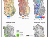 Solar Insolation Map Canada Spatial Data Layers Accounting for Watersheds solar