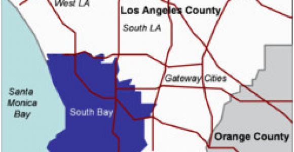 South Bay California Map south Bay Los Angeles Wikipedia