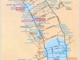 South California Map Cities A Map Of California with All the Cities Map Crescent City