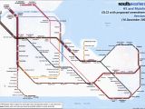 South East England Train Map south Eastern Train Rail Maps