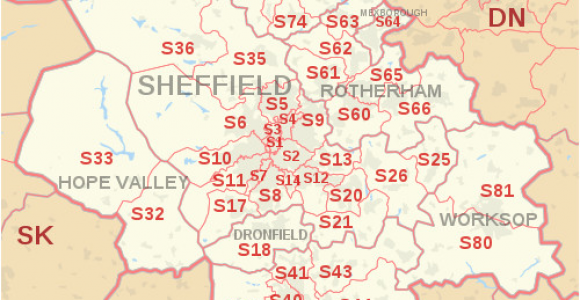 South England Postcode Map S Postcode area Wikipedia