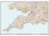 South England Postcode Map Xyz Postcode District Map D1 south West England Locked Pdf