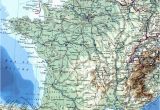South France Map Detailed Printable Map Of France Tatsachen Info