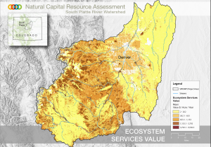 South Platte River Map Colorado south Platte Natural Capital Project Urban Waters Federal