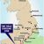 Southampton Map Of England 193 the Border Between the Two Englands Genealogy Map