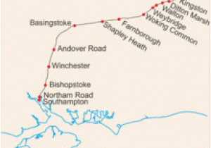 Southampton Map Of England London and southampton Railway Wikipedia