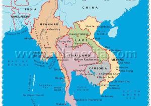 Southeast Europe Map Political Map Of Myanmar Thailand Laos Cambodia Vietnam