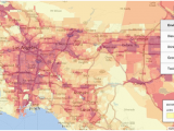 Southern California Air Quality Map Air Pollution In Los Angeles Air Pollution In Los Angeles