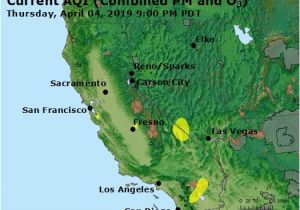 Southern California Air Quality Map Airnow Davis Ca Air Quality