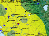 Southern California Air Quality Map Airnow Sacramento Ca Air Quality