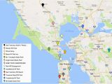 Southern California Camping Map San Francisco Camping Guide