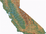 Southern California Elevation Map Beautiful California Elevation Map Ideas Printable Map New
