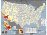 Southern California Gang Territory Map Gang Member Density by County In 2010 4400×3400 Mapporn