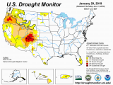 Southern California Temperature Map U S Drought Monitor