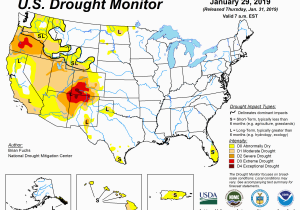 Southern California Temperature Map U S Drought Monitor