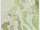 Southern California topographic Map Whidbey island Ca 1944 Usgs Old topographic Map A Composite Etsy