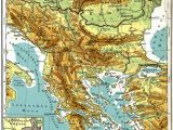 Southern Europe and the Balkans Map Balkan Peninsula