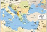 Southern Europe and the Balkans Map Political Map Of the Balkan Peninsula Nations Online Project