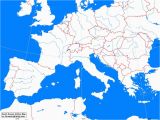 Southern Europe Blank Map Blank A Maps 2019