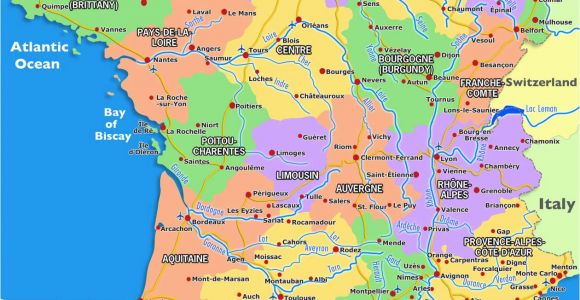 Southern France Map Cities Guide to Places to Go In France south Of France and Provence