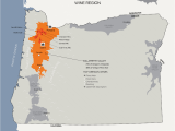 Southern oregon Wineries Map oregon Winery Map Compressportnederland