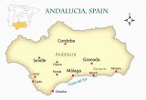 Southern Spain Map and Gibraltar andalusia Spain Cities Map and Guide