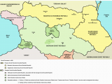 Soviet Georgia Map northern Part Of soviet Caucasus In 1922 Mountain Autonomous