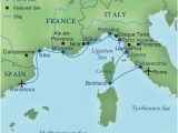 Spain areas Map Map Of Italy and Surrounding areas Cruising the Rivieras Of