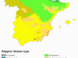 Spain Climate Map Oceanic Climate Revolvy