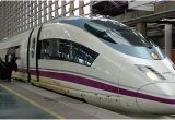 Spain High Speed Rail Map Ave S103 High Speed Trains