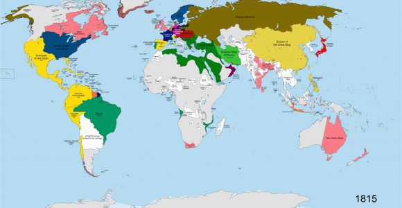 Spain In the World Map File World Map 1815 Cov Jpg Wikimedia Commons