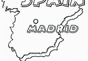 Spain Map Coloring Page Coloring Pages In Spanish Austinburg Info