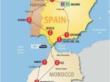 Spain Morocco Map Map Of Spain and Morocco so Helpful Map Of Spain Morocco Et