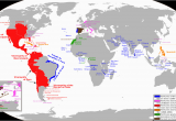 Spain On Map Of World Spanish Empire Anachronous Maps Map Portuguese Empire