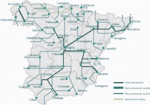 Spain Rail Network Map Analyzing the theoretical Capacity Of Railway Networks with
