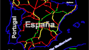 Spain Railroad Map Spain Railways Skyscrapercity