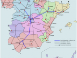 Spain Railway Map Renfe Operadora Revolvy