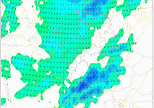 Spain Rainfall Map Weather